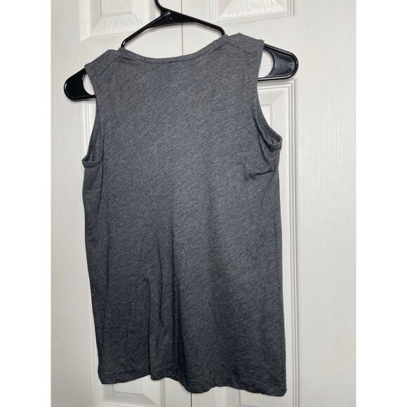 Norma Kamali I am Invincible Gray Tank Top Womens Size XS - Picture 9 of 9
